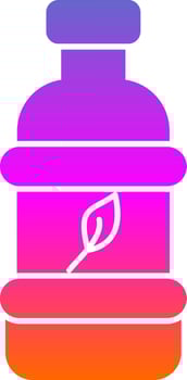 Bio plastic Vector Icon Design
