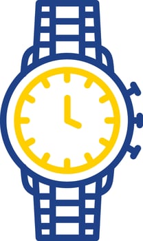 Wristwatch Vector Icon Design