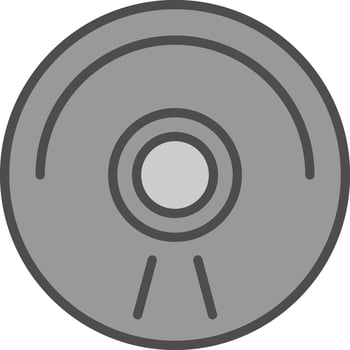 Compact disc Vector Icon Design