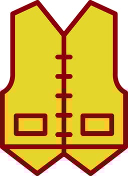 Vest Vector Icon Design