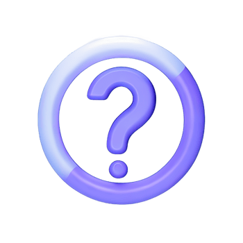 3d question mark icon sign png