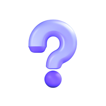 3d question mark icon sign png