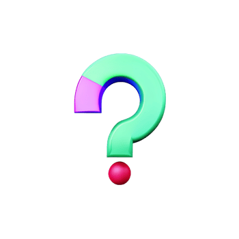 3d question mark icon sign png