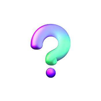 3d question mark icon sign png