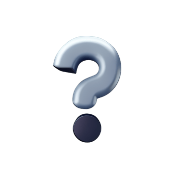 3d question mark icon sign png