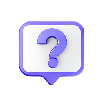 3d question mark icon sign png
