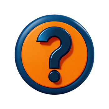 3d question mark icon sign png