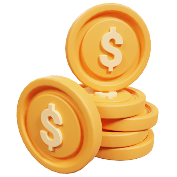 3d Coin Icon Illustration png