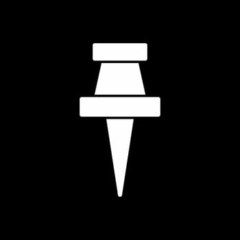 Push pin Vector Icon Design