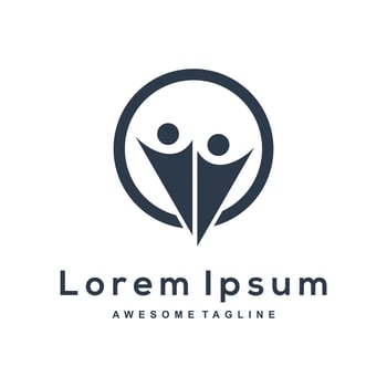People Silhouette logo vector