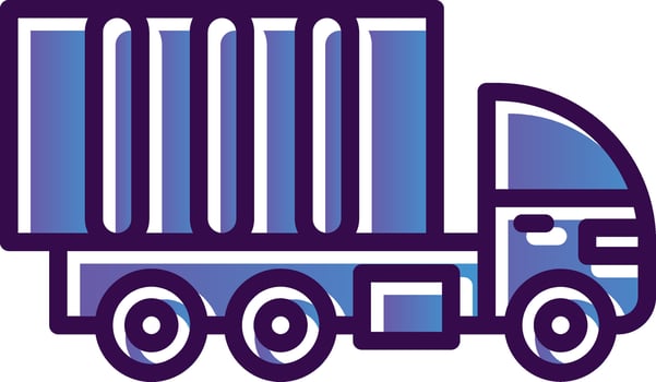 Truck Vector Icon Design