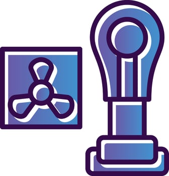 Car Accessories Vector Icon Design