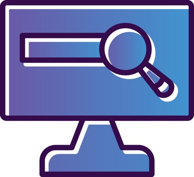 Search Vector Icon Design