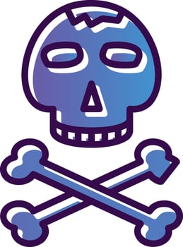 Toxic Vector Icon Design