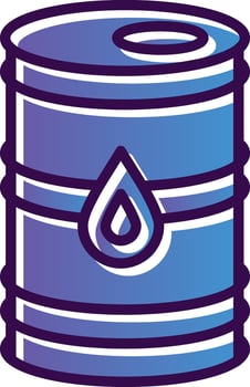 Dippel oil Vector Icon Design