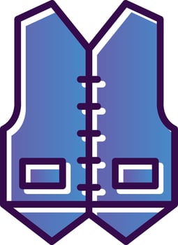 Vest Vector Icon Design