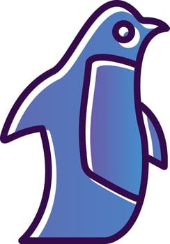 Penguin Vector Icon Design