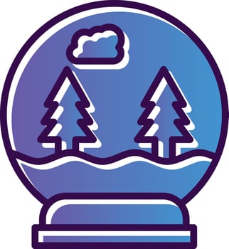 Snowball Vector Icon Design