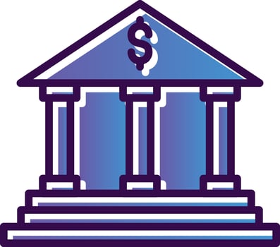 Bank Vector Icon Design