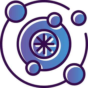 Black hole Vector Icon Design