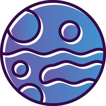 Mars Vector Icon Design