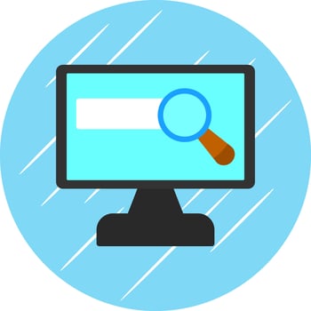 Search Vector Icon Design