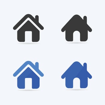 Home logo icon vector illustration design template.Home and house logo design vector, logo , architecture and building, design property , stay at home estate Business logo.