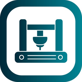 3d printing Vector Icon Design