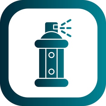 Spray paint Vector Icon Design