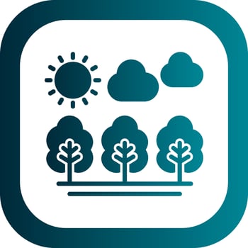 Forest Vector Icon Design