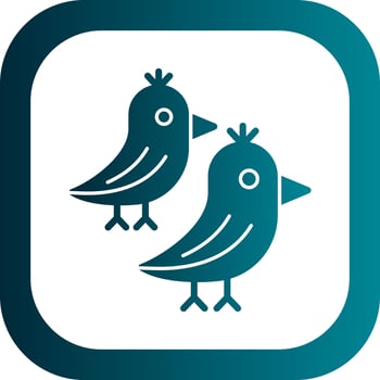 Birds Vector Icon Design