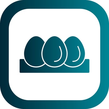 Eggs Vector Icon Design