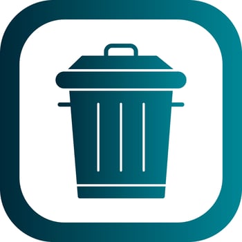 Trash Vector Icon Design