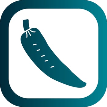 Chilli Vector Icon Design