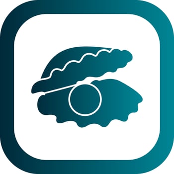 Oyster Vector Icon Design