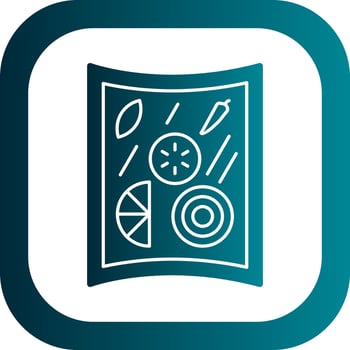 Papaya salad Vector Icon Design