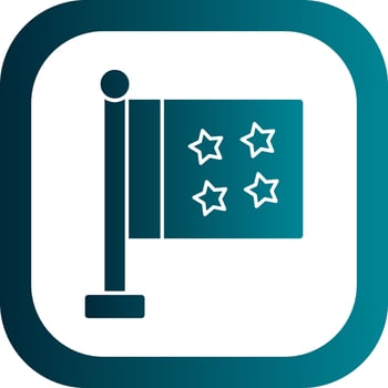 Flag Vector Icon Design