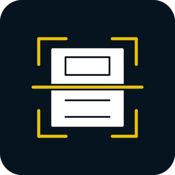 Scanner Vector Icon Design