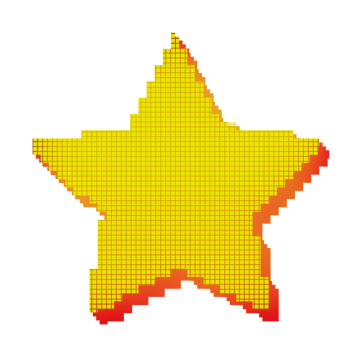Abstract retro style 80s-90s pixel art 8-bit png