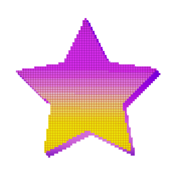 Abstract retro style 80s-90s pixel art 8-bit png