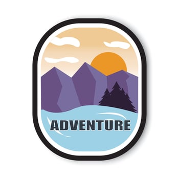logotype, background, icon, vector, logo, design, travel, banner, isolated, nature, vintage, illustration, winter, landscape, snow, label, white, retro, sport, stamp, mountain, sticker, vector