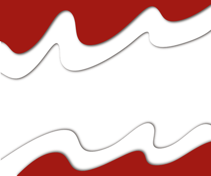 Abstract paper cut style frame background with red and white colours png