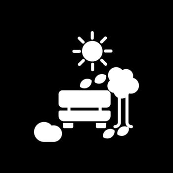 Bench Vector Icon Design