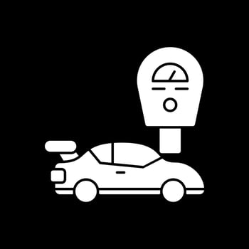 Parking meter Vector Icon Design