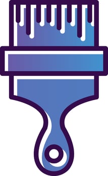 Paint Vector Icon Design