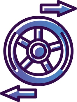 Wheel alignment Vector Icon Design