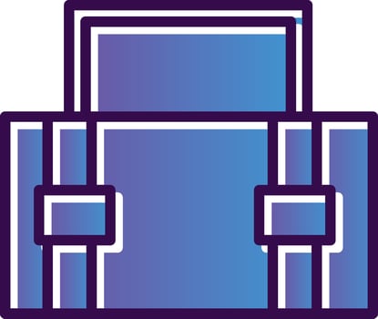 Briefcase Vector Icon Design
