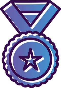Medal Vector Icon Design