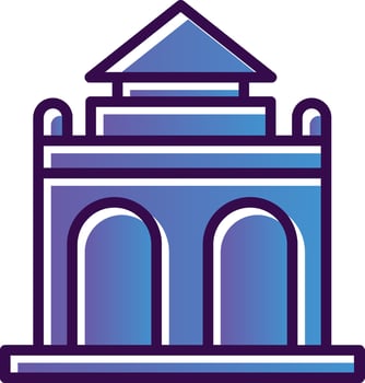 Parc du cinquantenaire Vector Icon Design