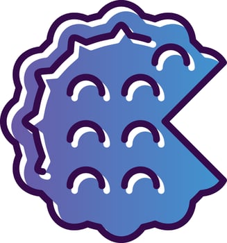 Rijsttaart Vector Icon Design